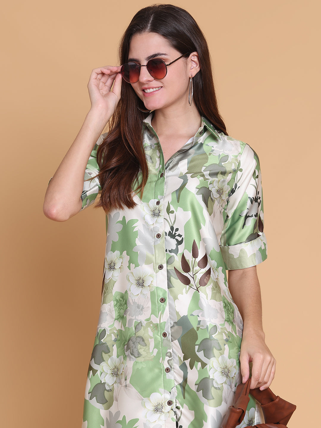 knee length dresses for ladies Native American Eagle Indian Pattern Midi Dress – JorJune main image 0