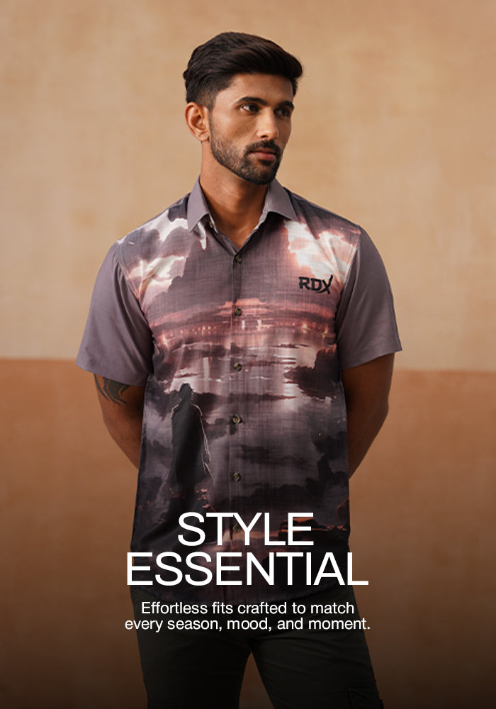 Printed men shirts style guide