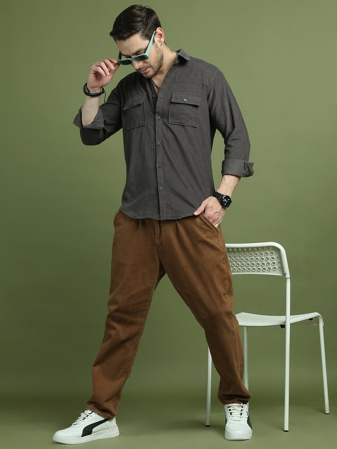 The Corduroy Comeback: 5 Effortless Ways to Style Your Luxe Shirt This Weekend - Indian Needle