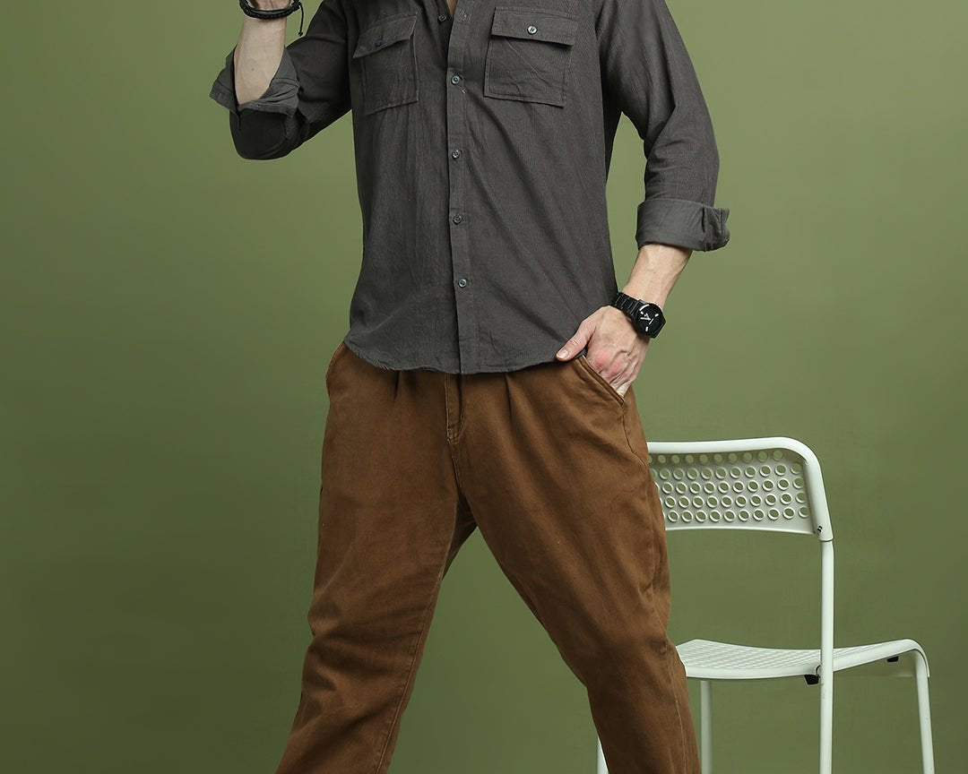 The Corduroy Comeback: 5 Effortless Ways to Style Your Luxe Shirt This Weekend - Indian Needle