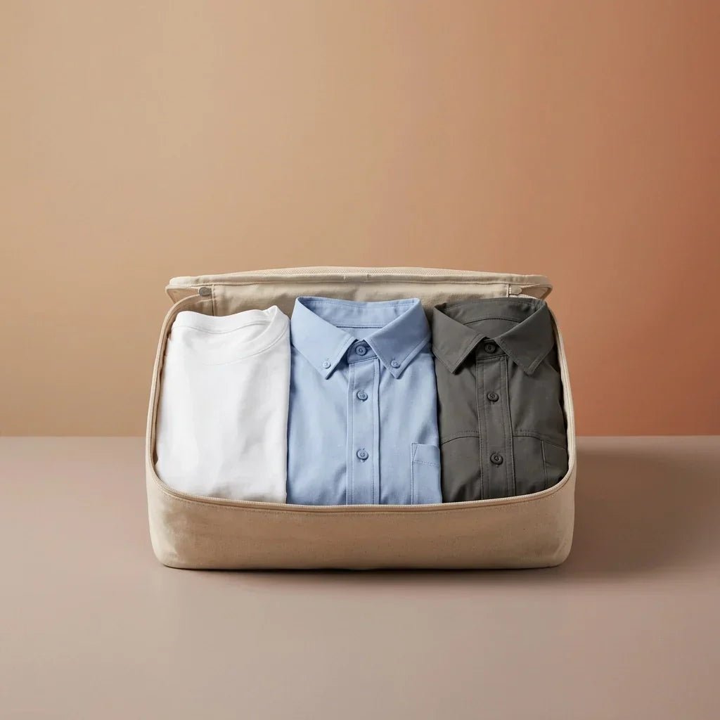 The Only 3 Shirts You Need in Your Travel Bag (According to Minimalist Pros) - Indian Needle