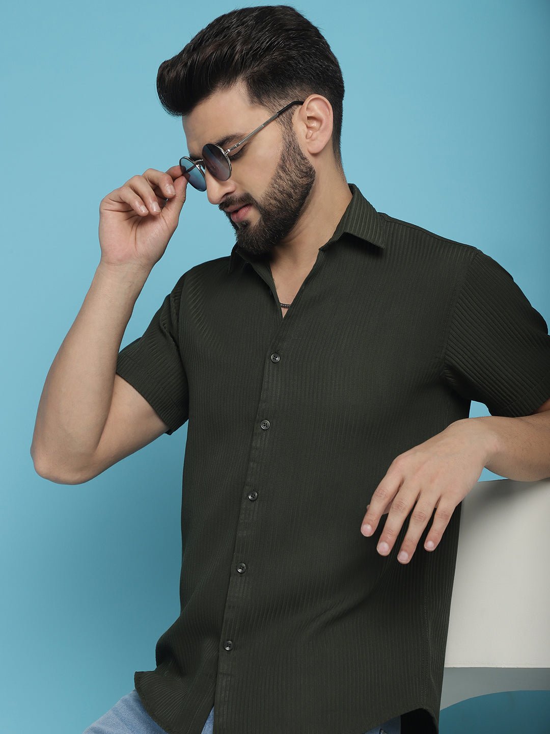 Why Half Sleeve Solid Shirts Are the Smartest Choice for Office Wear This Summer & Monsoon - Indian Needle