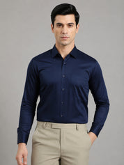 Men's Cotton Solid Formal Shirt