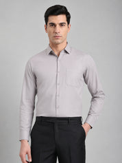 Cotton Solid Formal Shirt for Mens