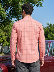 Men's Cotton Checked Casual Shirts
