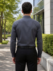 Cotton Solid Formal Shirt for Mens