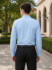 Cotton Solid Formal Shirt for Mens