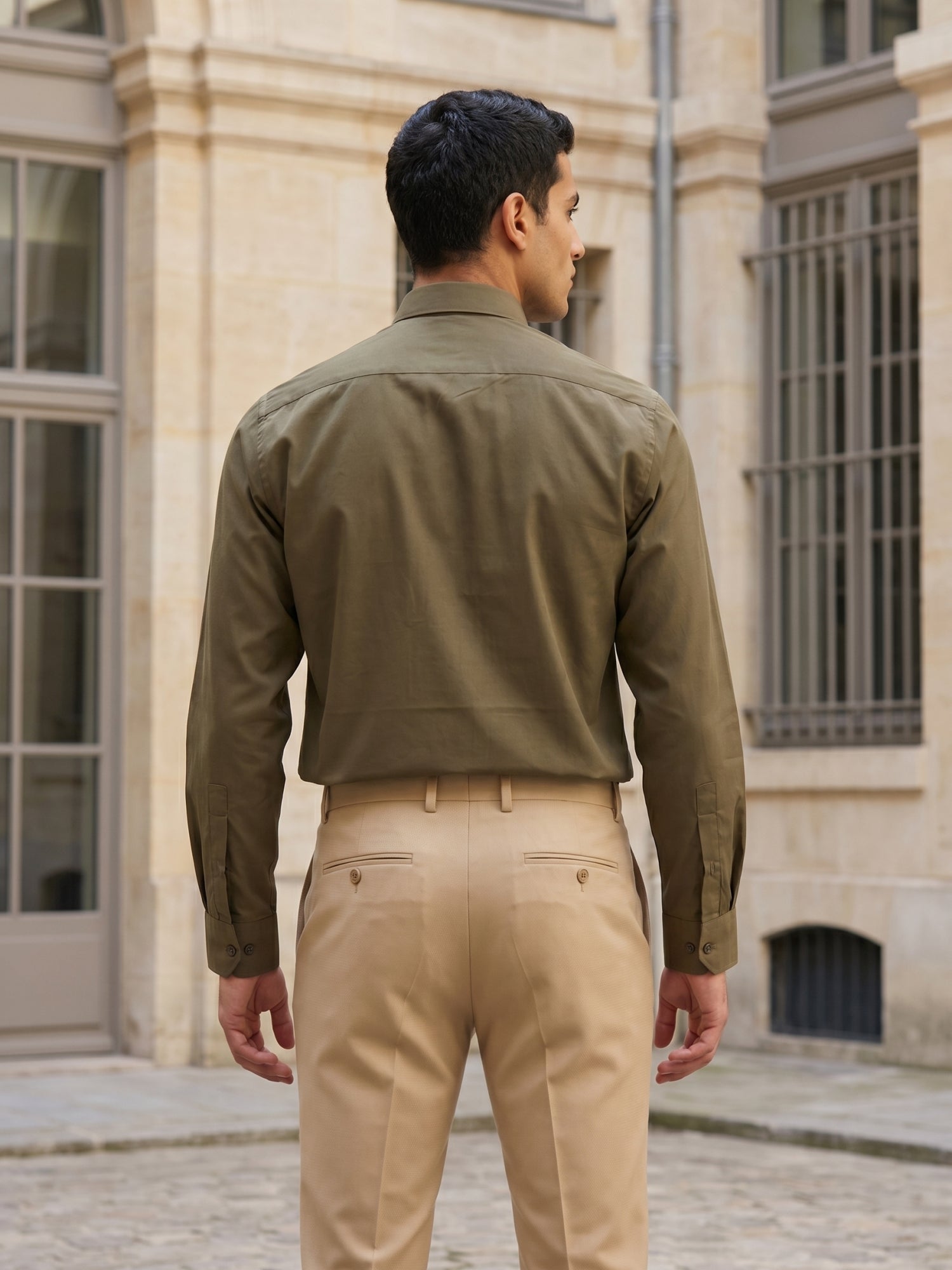 Men’s Classic Solid Casual Wear Shirt