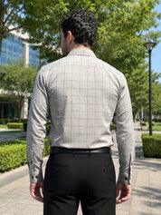 Men's Cotton Checked Formal Shirts