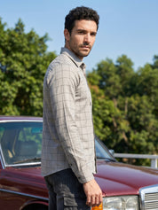 Men's Cotton Checked Casual Shirts