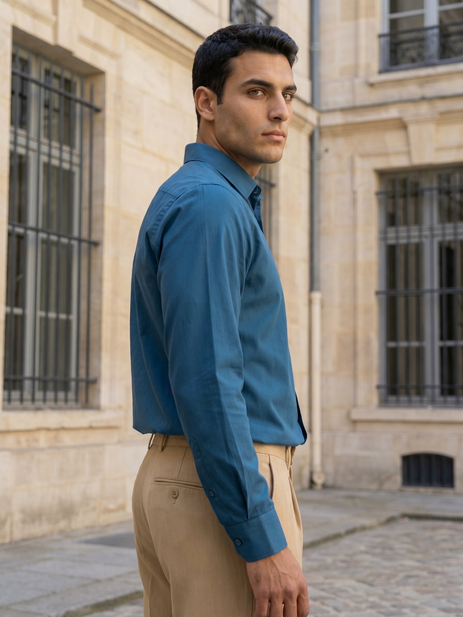 Men’s Classic Solid Casual Wear Shirt