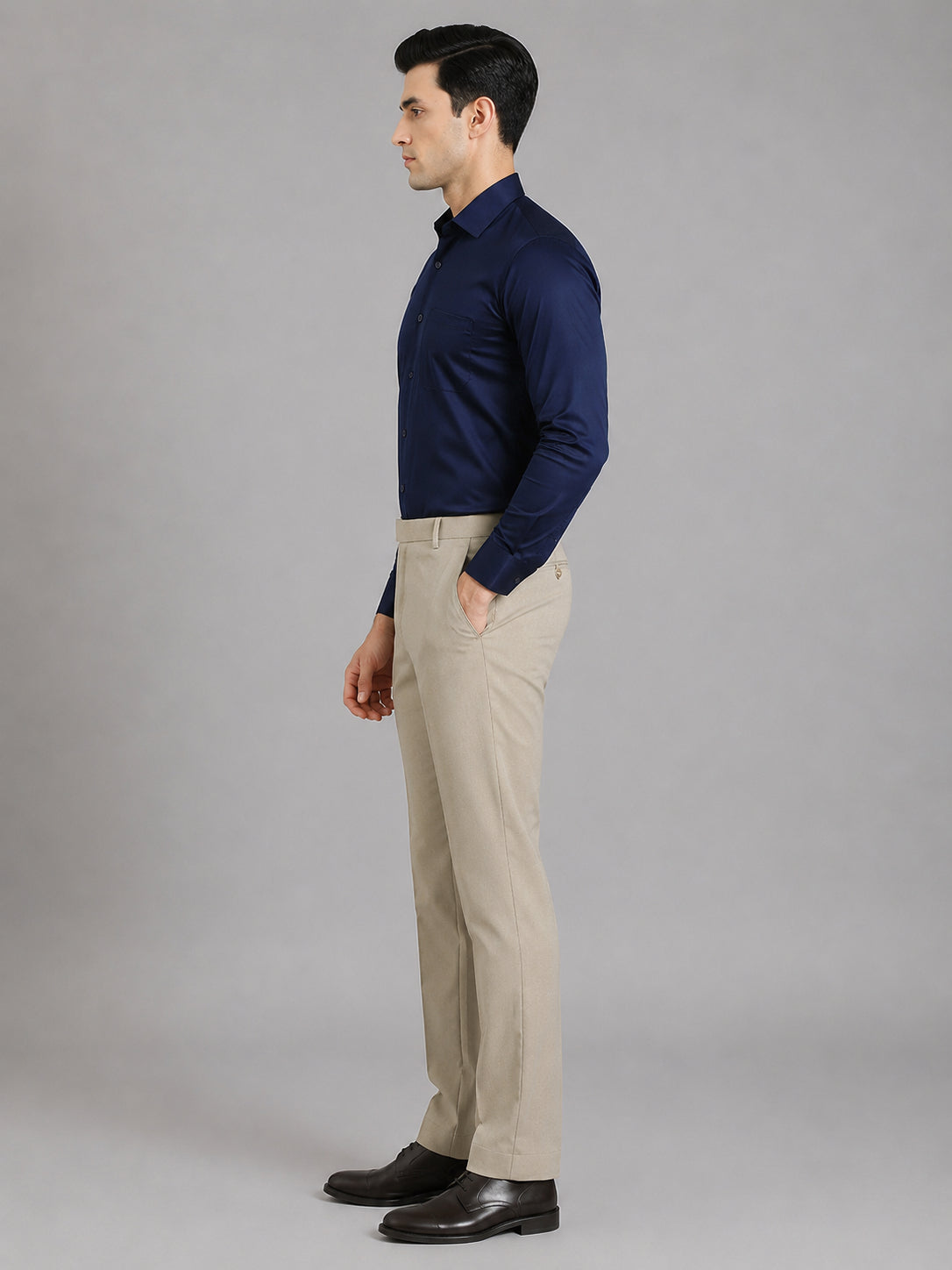 Men's Cotton Solid Formal Shirt