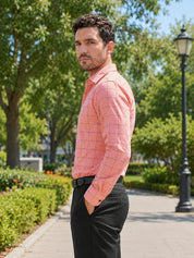 Men's Cotton Checked Formal Shirts
