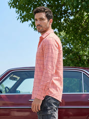 Men's Cotton Checked Casual Shirts