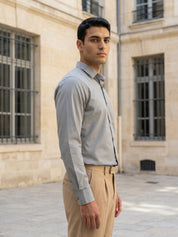 Men’s Classic Solid Casual Wear Shirt