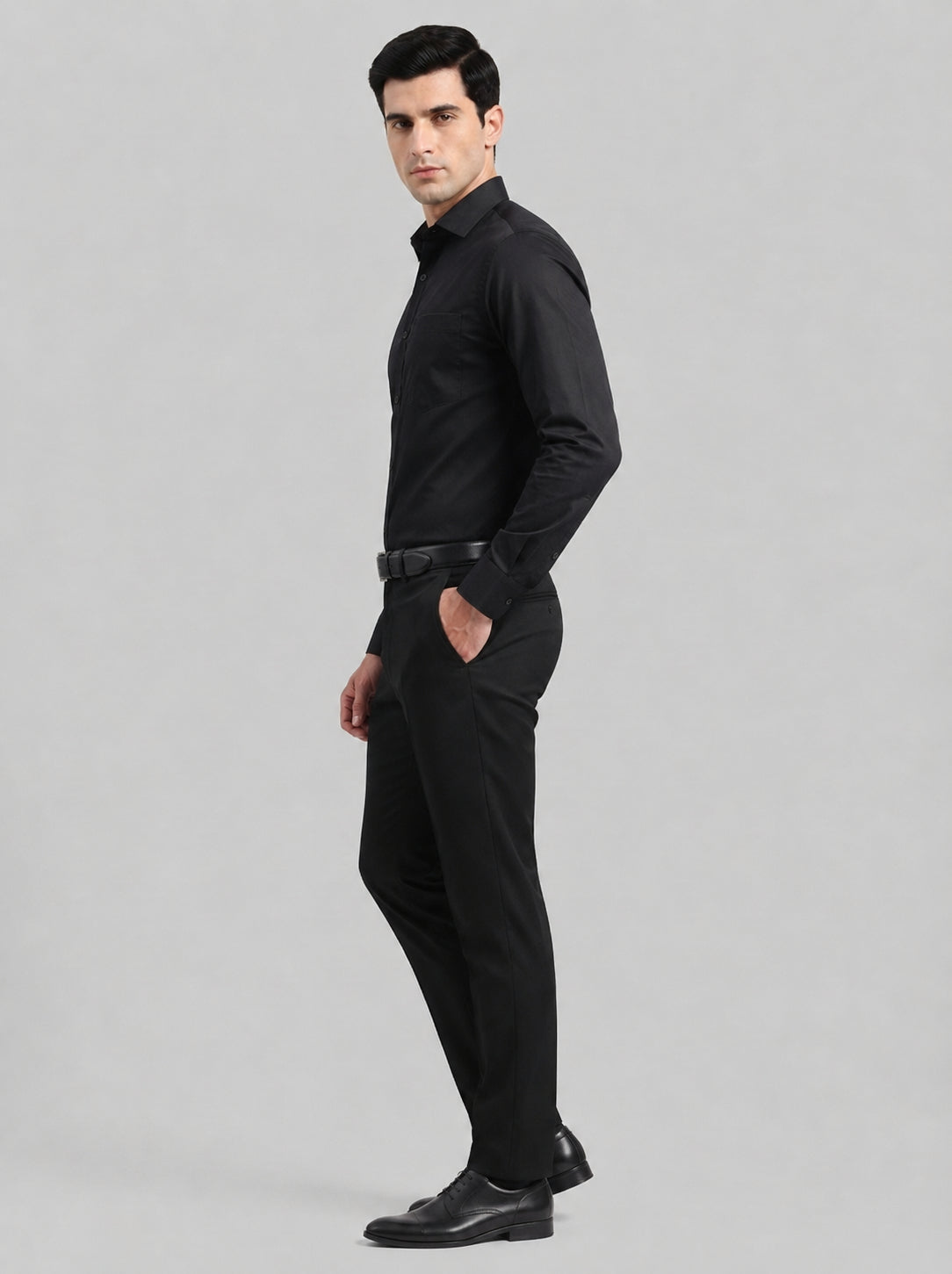 Cotton Solid Formal Shirt for Mens