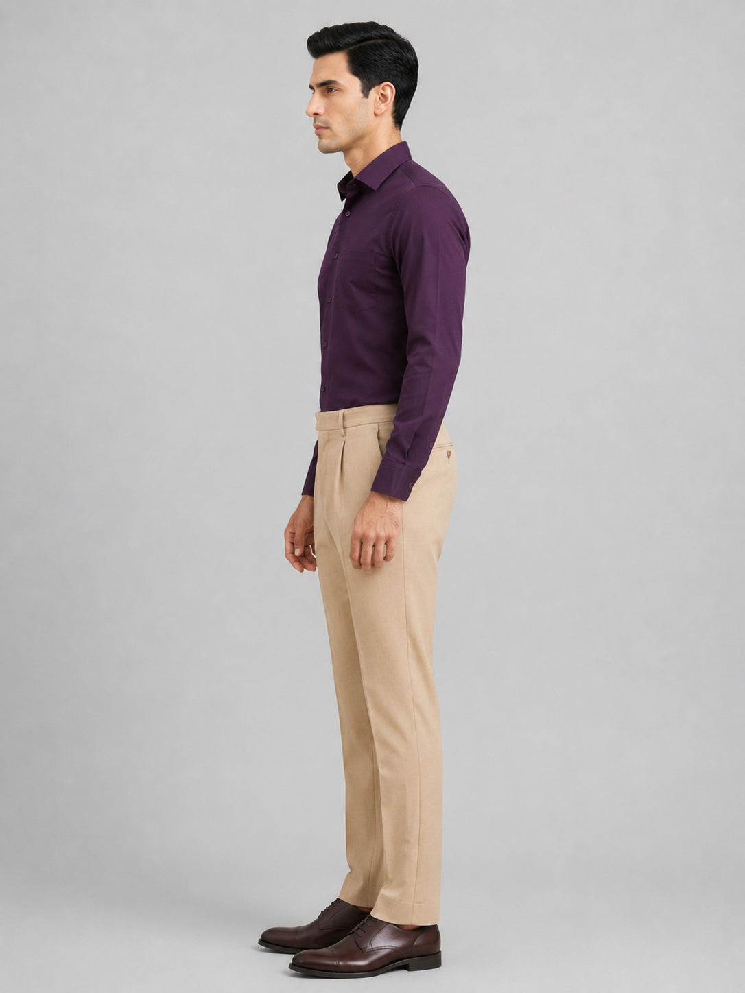 Men's Cotton Solid Formal Shirt