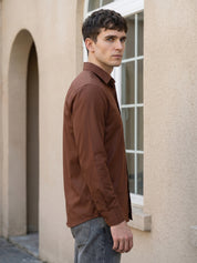 Cotton Solid Casual Shirt for Mens