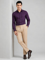 Men's Cotton Solid Formal Shirt