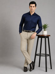 Men's Cotton Solid Formal Shirt