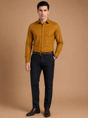 Cotton Solid Formal Shirt for Mens