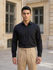 Men’s Classic Solid Casual Wear Shirt
