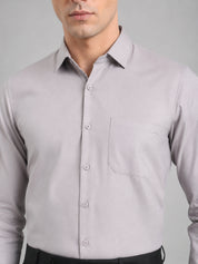 Cotton Solid Formal Shirt for Mens