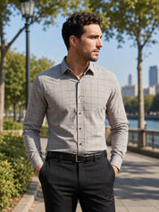 Men's Cotton Checked Formal Shirts