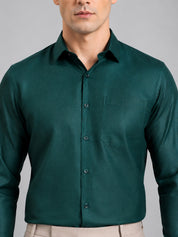 Cotton Solid Formal Shirt for Mens