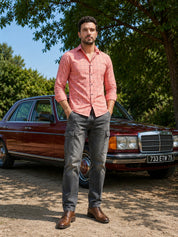 Men's Cotton Checked Casual Shirts