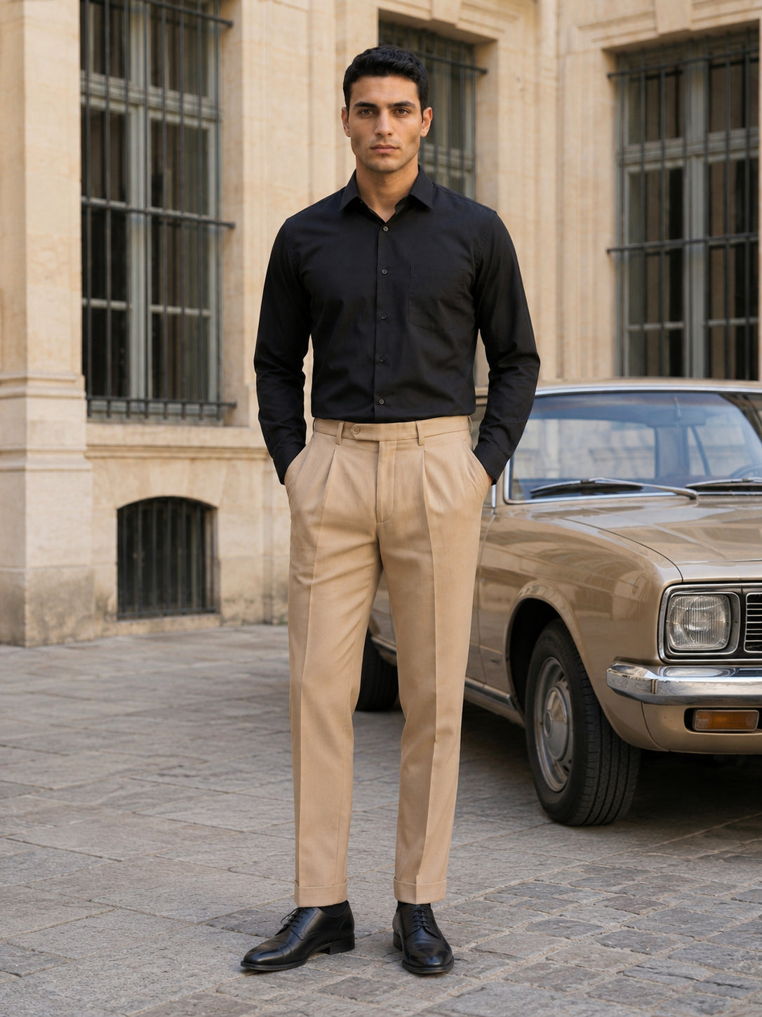 Men’s Classic Solid Casual Wear Shirt