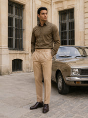 Men’s Classic Solid Casual Wear Shirt