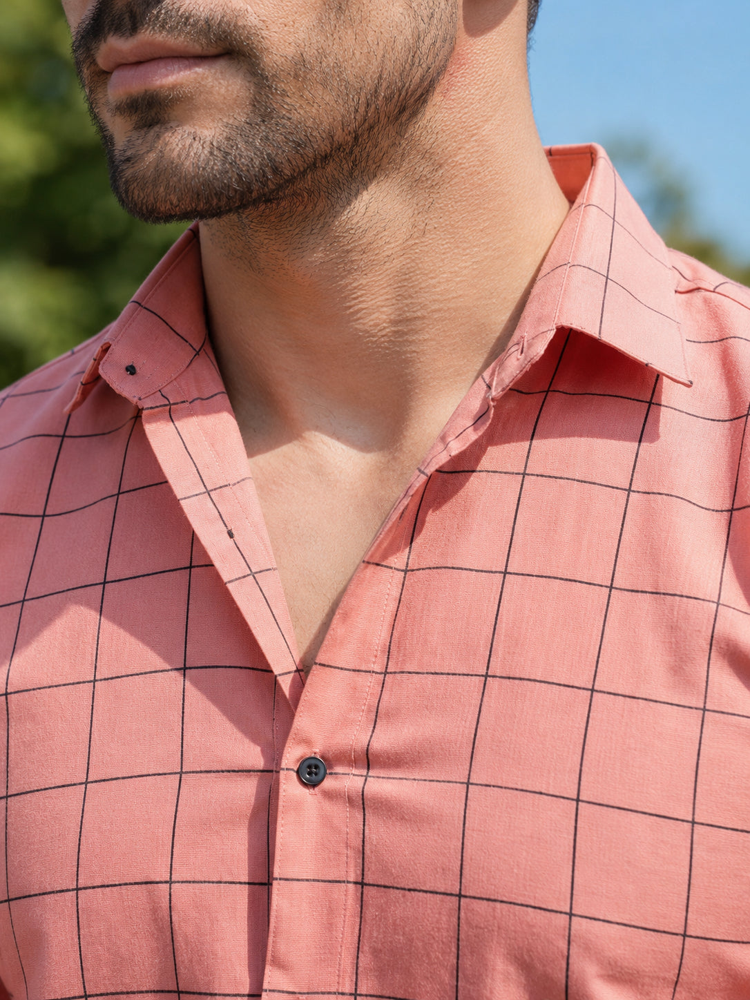 Men's Cotton Checked Casual Shirts