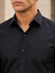 Men’s Classic Solid Casual Wear Shirt