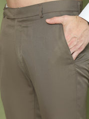 Solid Cotton Formal Trouser for Men's