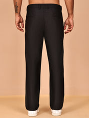 Smart Casual Cotton Blend Pants for Men
