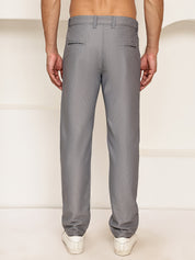 Smart Casual Cotton Blend Pants for Men