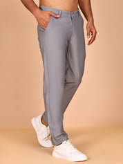Smart Casual Cotton Blend Pants for Men