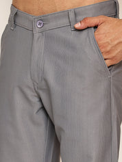 Smart Casual Cotton Blend Pants for Men
