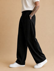 Men Straight Fit Korean Pants