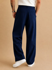 Men Straight Fit Korean Pants