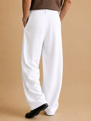 Men Straight Fit Korean Pants