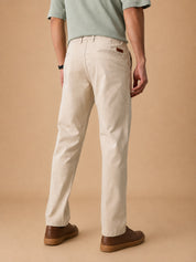 Men’s Solid Cotton Chino Trousers