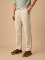 Men’s Solid Cotton Chino Trousers