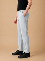 Men’s Solid Cotton Chino Trousers