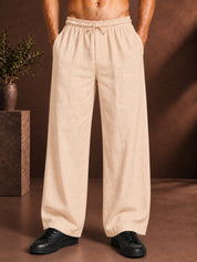 Men’s Relaxed Fit Linen Trousers