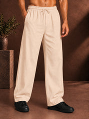 Men’s Relaxed Fit Linen Trousers