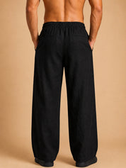 Men’s Relaxed Fit Linen Trousers