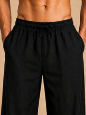 Men’s Relaxed Fit Linen Trousers