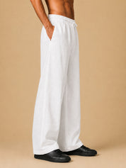 Men’s Relaxed Fit Linen Trousers